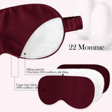 Silk Dream antifaz Mulberry 22 momme bloqueo de luz para dormir