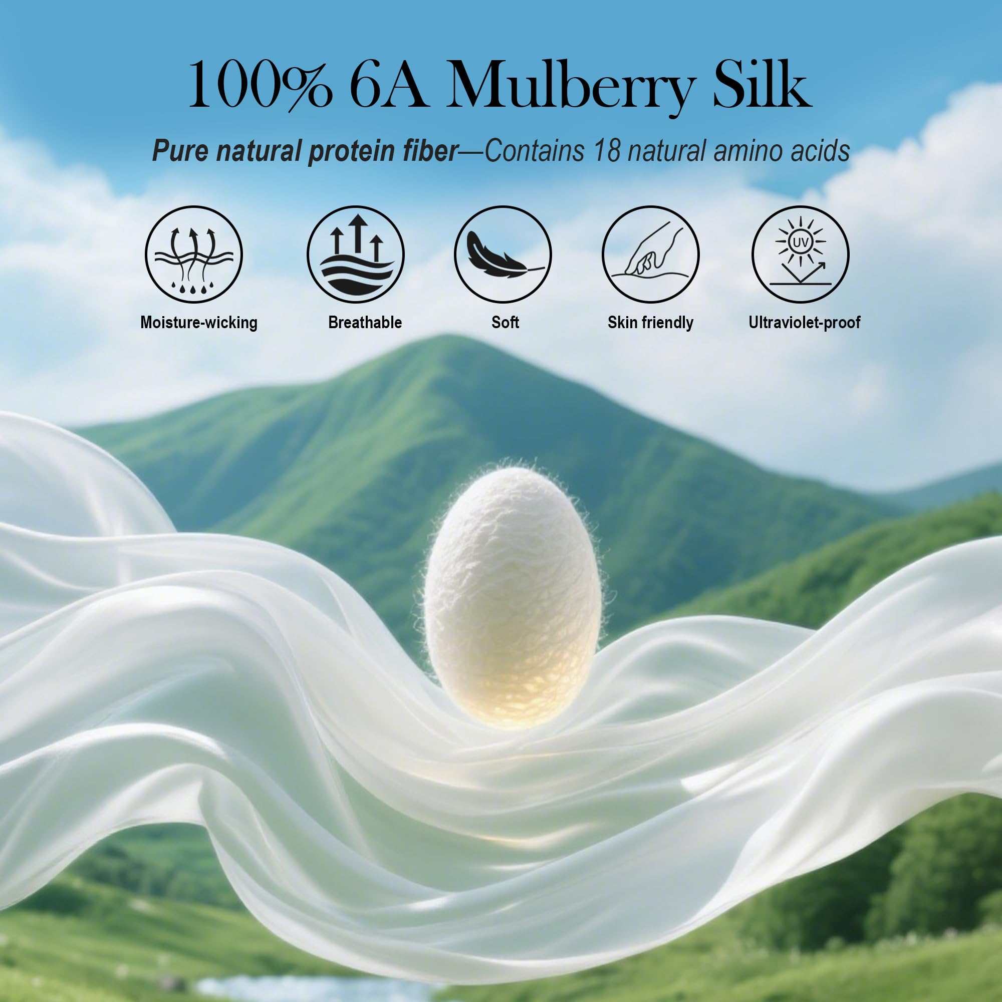 Silk Dream antifaz seda ultrafino para dormir cómodo.