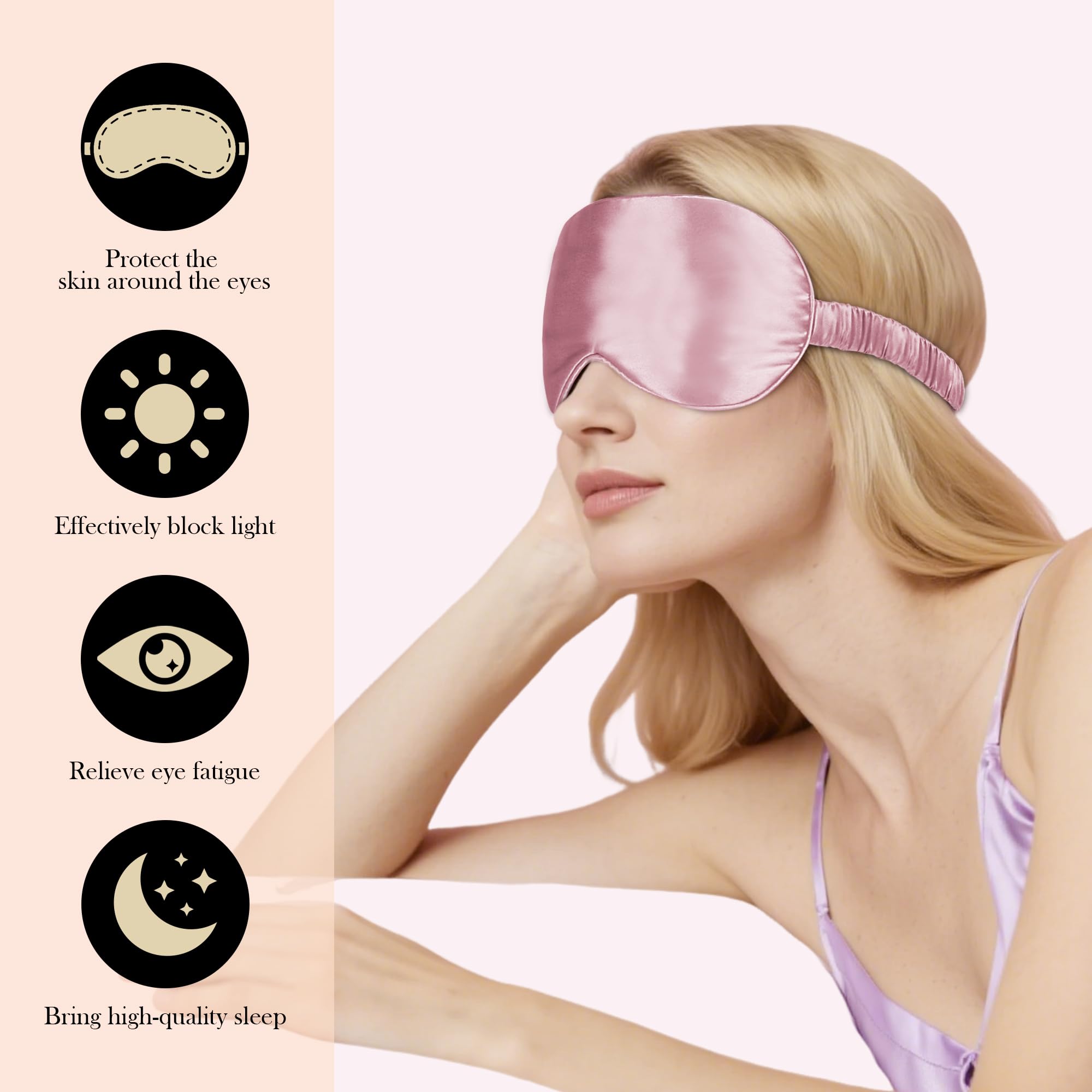 Bloqueo de luz total Silk Dream para descanso nocturno