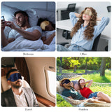 Uso en viajes y siestas gracias al oscurecimiento total