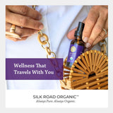 Silk Road Organic Lavanda Spray para cuidado suave de la piel