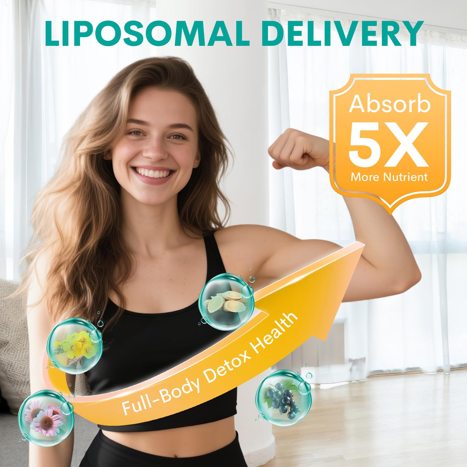 Gotas liposomales SilkinSurj con pipeta para dosis precisas.