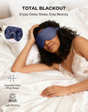 SilkSilky diseño ergonómico 3D evita presión sobre pestañas y ojos.