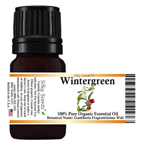 Silky Scents Wintergreen, botella-vertido: aroma fresco para difusor y relajación suave