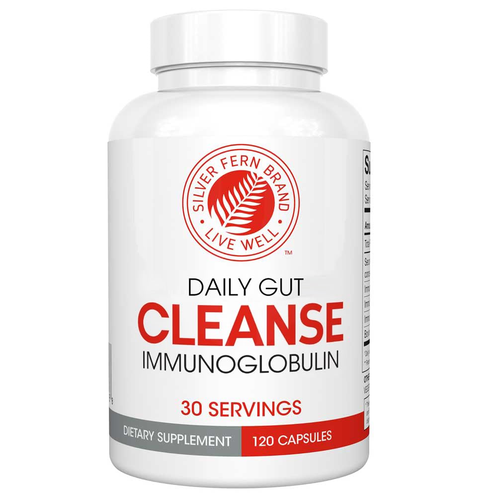 Botella de Silver Fern Cleanse con 120 cápsulas para 30 días.