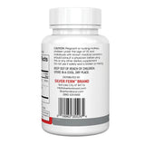 Primer plano de la botella de Silver Fern K2-D3 para consumo diario.