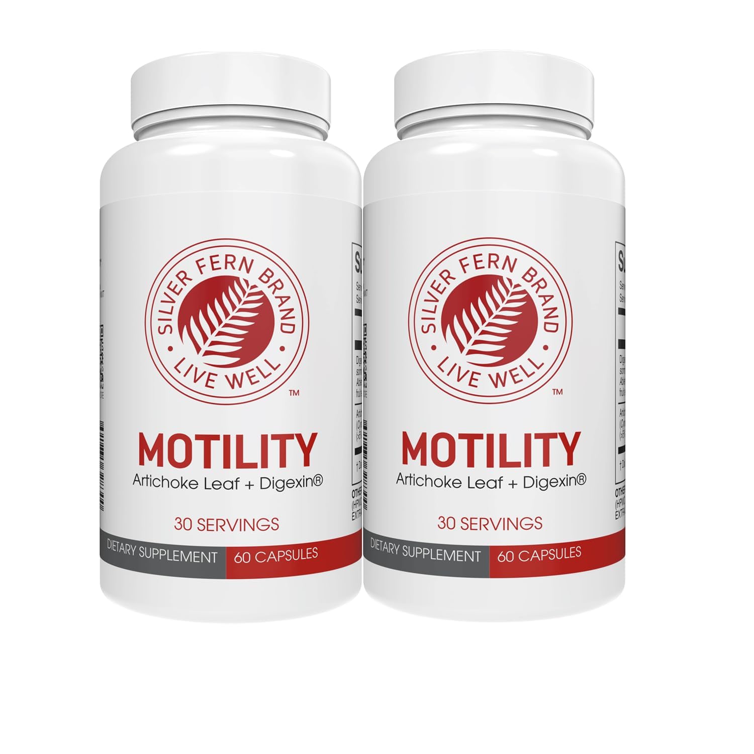 Dosis diaria sugerida de Motility para consistencia gradual.