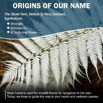 Silver Fern Mio-inositol cápsulas para equilibrio hormonal y bienestar.