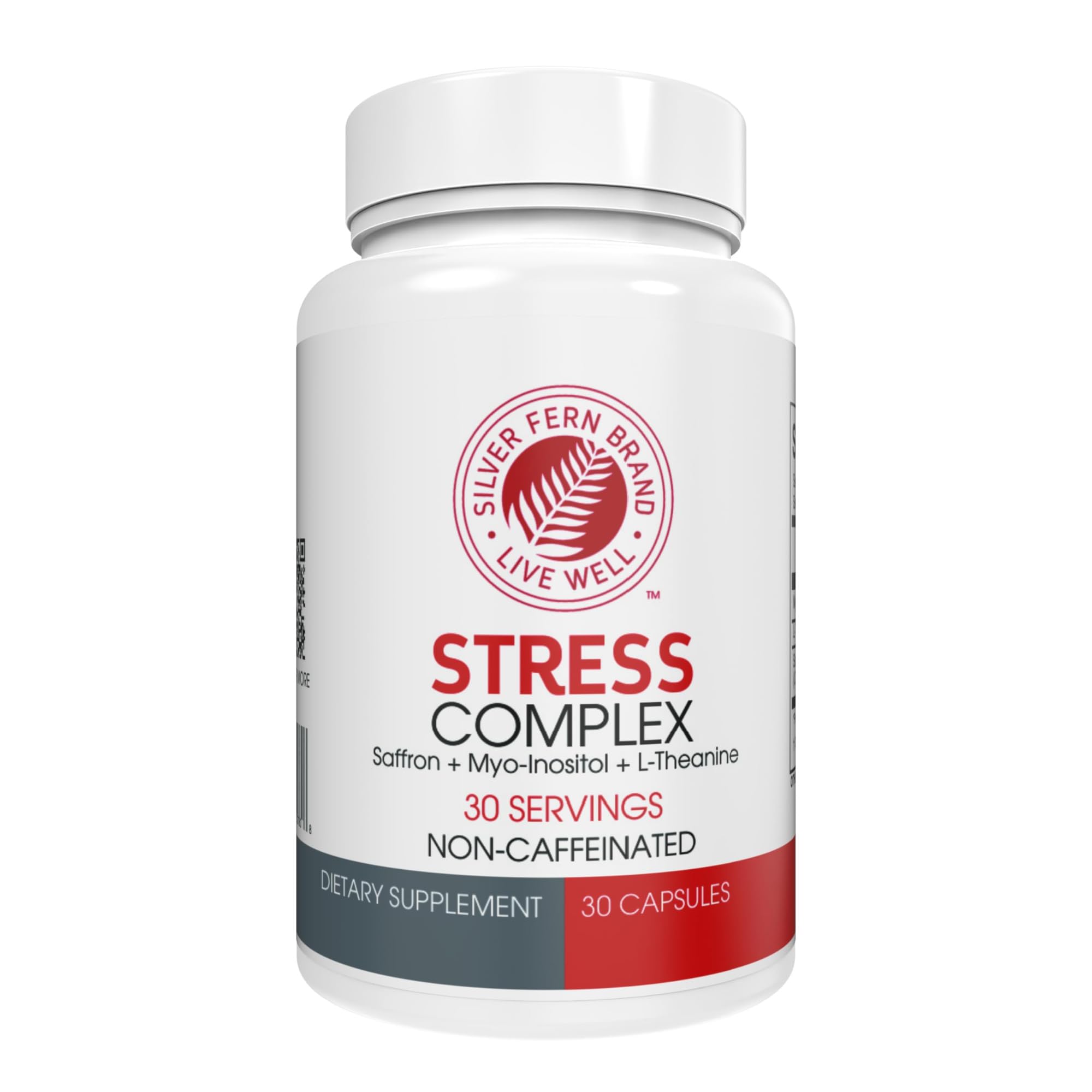 Capsulas de Silver Fern Stress Complex para calma diaria