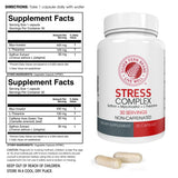 Envase de Silver Fern Stress Complex, cómodo y práctico