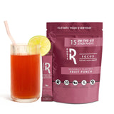 Roots Focus de Silver Star Nutrition, sobre-fruta-punch, sabor vibrante para energizar tu día.