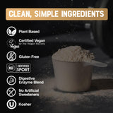 Batido suave de vainilla icing con proteína vegetal de Silver Star