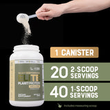 Producto apto para vegan y sin gluten, con ingredientes limpios