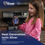 Silver Support, etiqueta frontal, detalle de la fórmula nano iónica.