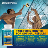 Ingredientes clave: calcio y vitamina D en Silverpeaks, apoyan huesos fuertes.