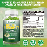 Extracto bergamota Simhould 3000mg y berberina 50mg, fórmula completa