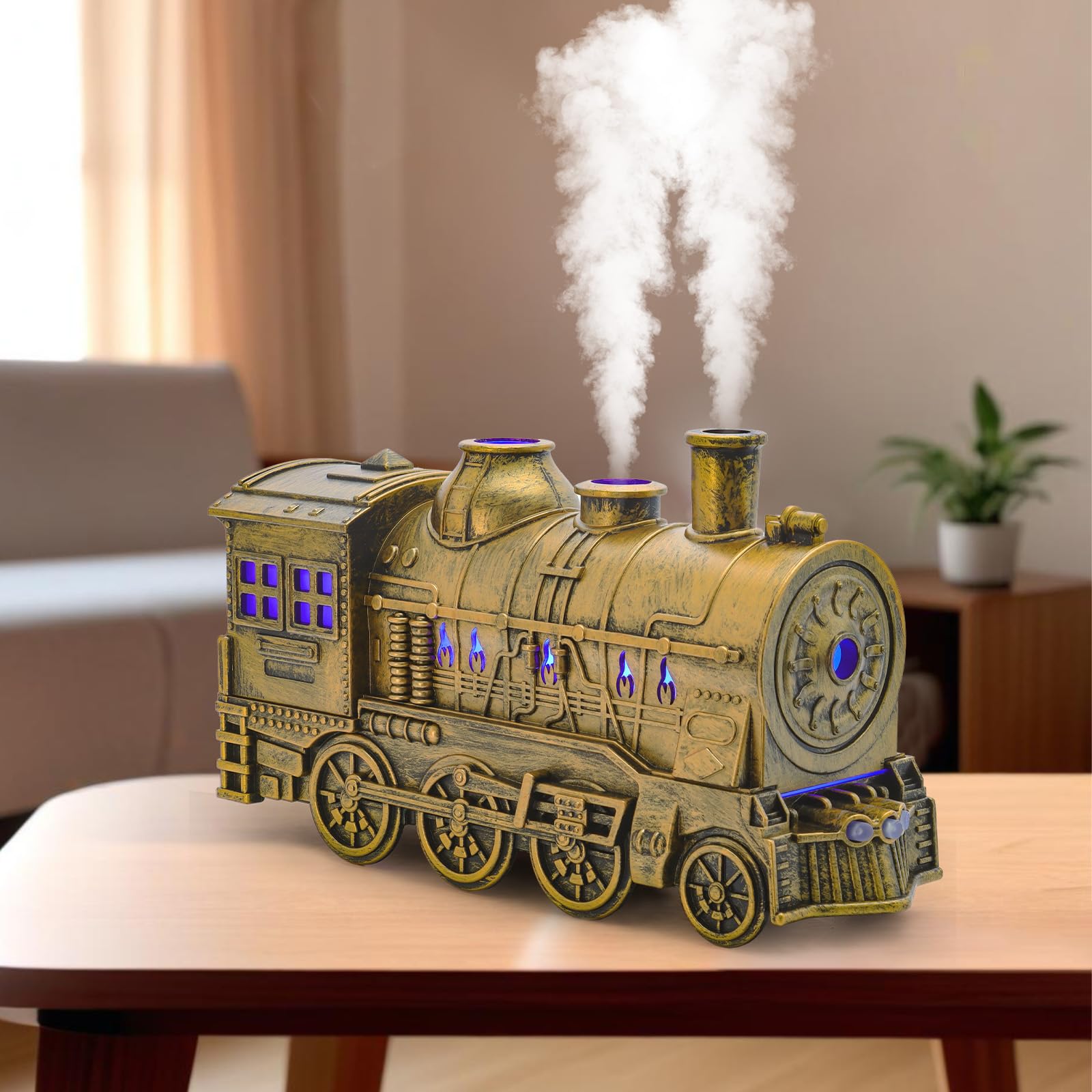 SIMOHOT difusor tren 300ml vista frontal para dormitorios.
