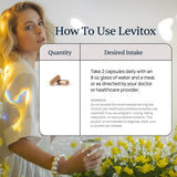 Simple Promise Levitox, uso diario: apoyo a la digestión y energía estable.