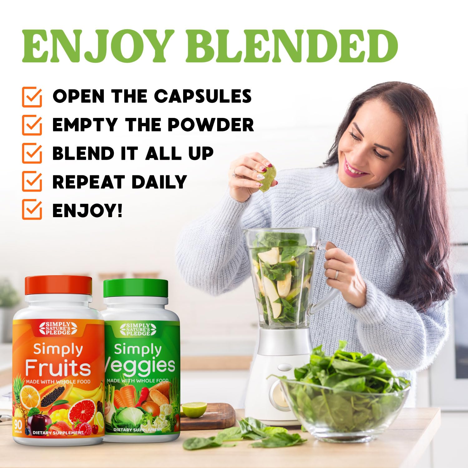 Simply Nature's Pledge: paquete doble para ahorro y conveniencia