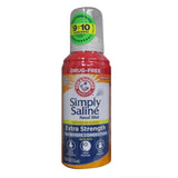 Simply Saline Nasal Mist, botella de Fuerza Extra para aliviar la congestión nasal.