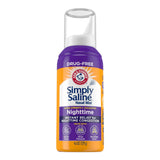 Spray nasal Simply Saline Plus con eucalipto para alivio nocturno de la congestión