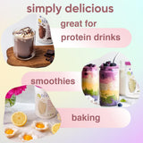 proteína para avena y batido matutino de Simply Tera's