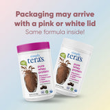 etiqueta de ingredientes limpios en simply tera's proteína