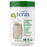 Simply Teras Whey plano envase 12 onzas para batidos rápidos.