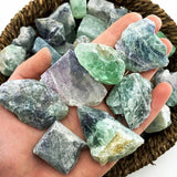 Simurg fluorita verde arcoíris piedra: ideal para lapidario y proyectos de tallado