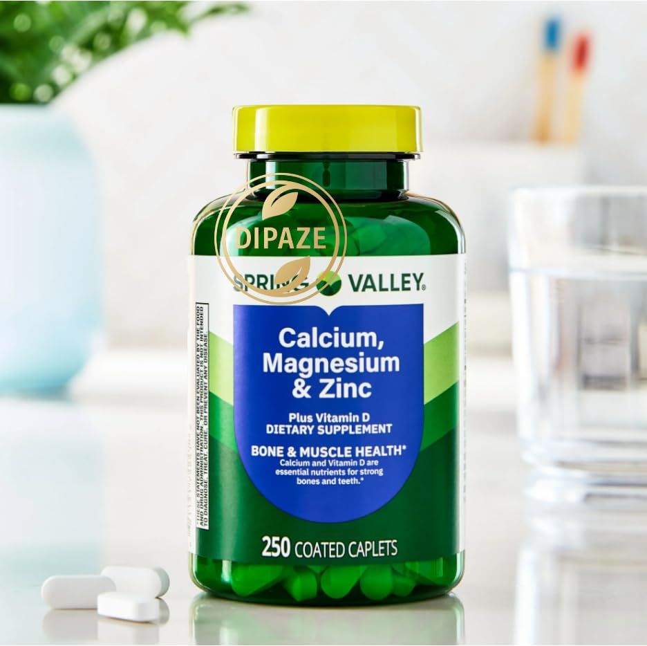 Generic-calcio-magnesio-zinc-d3, opción sin gluten ni lactosa para diversas dietas