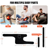 Dispositivo de Sinnyelor ajustado a la rodilla con calor suave