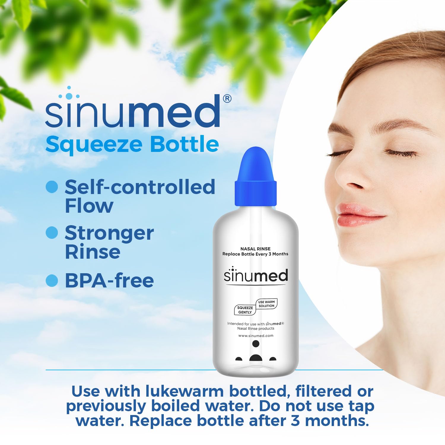 SinuMed: diseño para mejorar la respiración nasal durante el día.