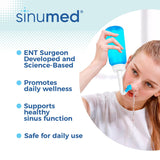 Recargas disponibles para continuar con el cuidado nasal.
