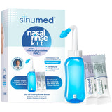 SinuMed Sinus Rinse: botella de gravedad para limpieza nasal suave.