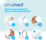 SinuMed Sinus Rinse sin conservantes para una experiencia natural