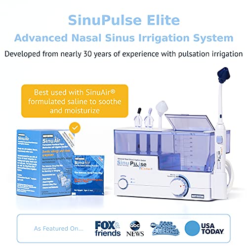 SinuPulse Elite compatible con distintas soluciones salinas para tu rutina.