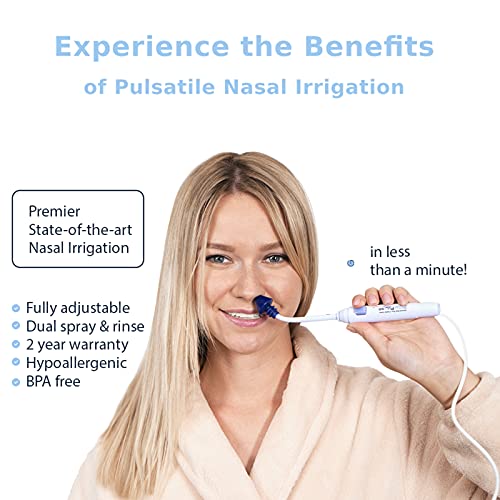 SinuPulse Elite ofrece alivio pulsante para mucosidad y congestión.