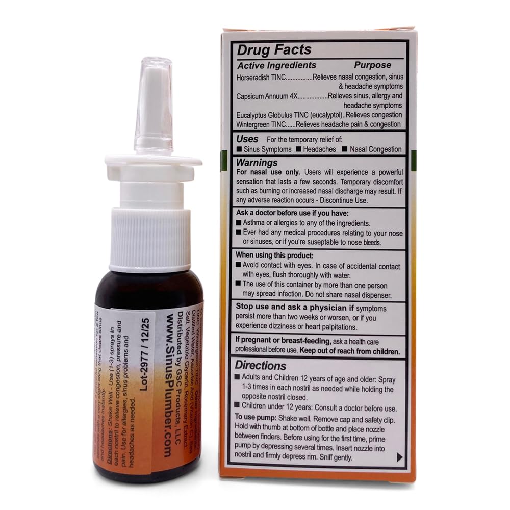Sinus Plumber, aplicación nasal rápida para momentos de congestión.
