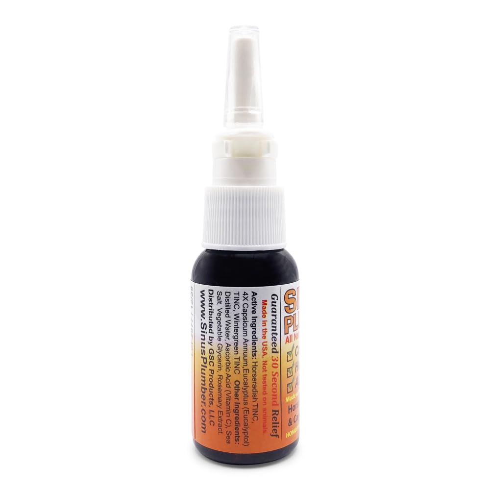 Sinus Plumber, beneficio potencial: alivio de síntomas estacionales sin fármacos.