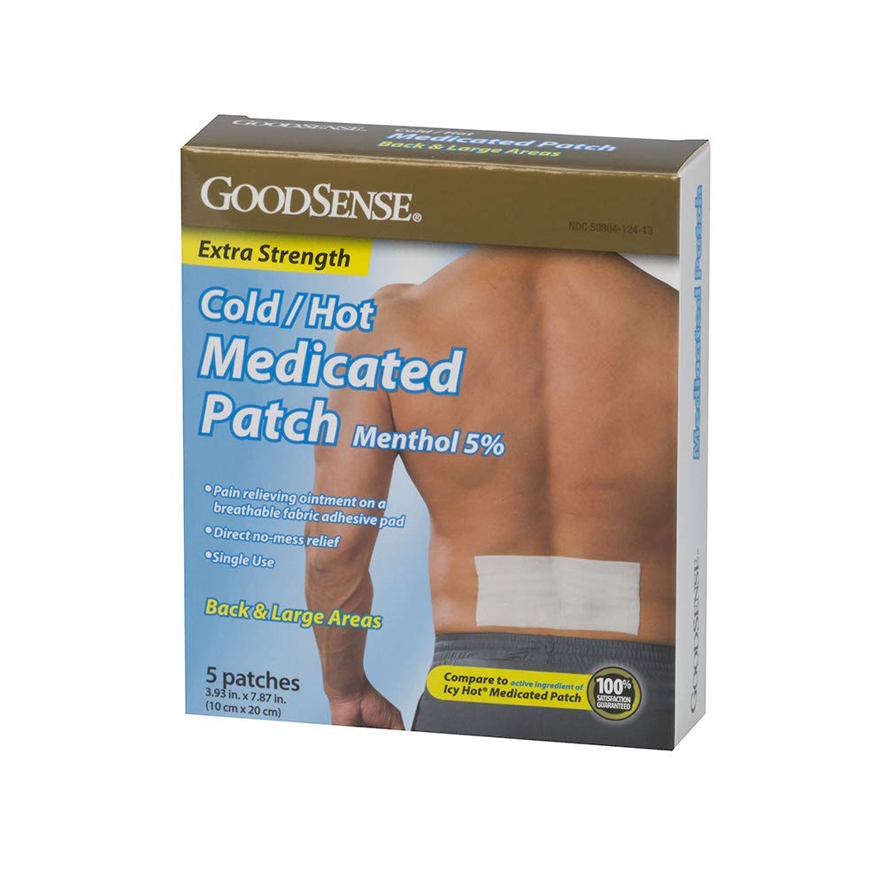 Sioditin GoodSense parche frío/calor mentol para alivio puntual de molestias locales