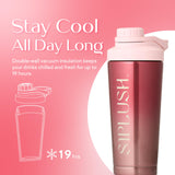 SIPLUSH Paraíso aislamiento doble, mantiene bebidas frías más tiempo.