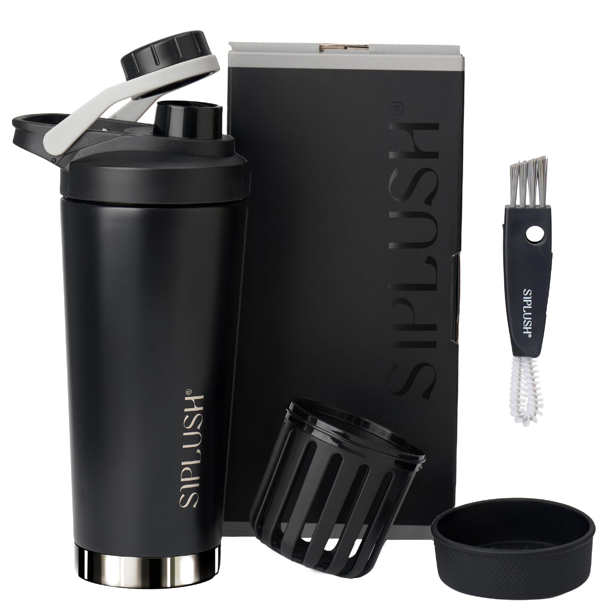 SIPLUSH Paradise botella aislada de 24 onzas para hidratación duradera durante entrenamientos.