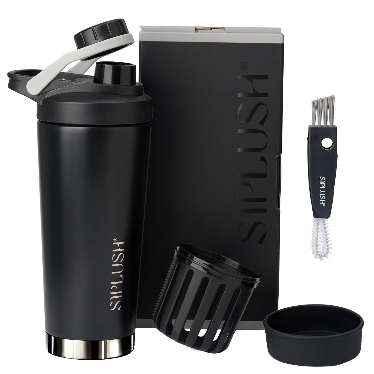 SIPLUSH Paradise botella aislada de 24 onzas para hidratación duradera durante entrenamientos.