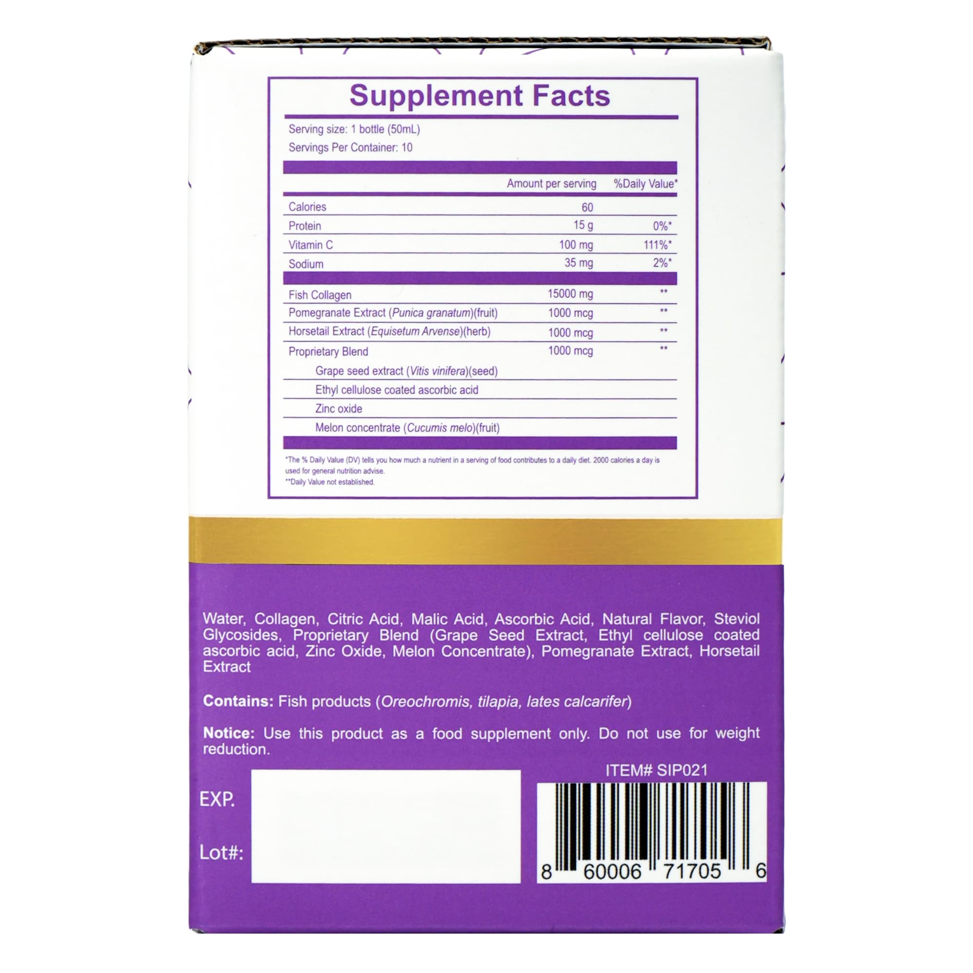 Sipnutri Diamante uso-diario: complemento facil para la rutina de belleza
