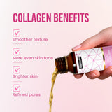 Sipnutri Sakura Collagen uso-diario, formato práctico para cabello y uñas más fuertes.