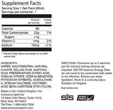 SIS Gel Energía cereza, práctico durante ciclismo intenso para mantener ritmo sostenido.