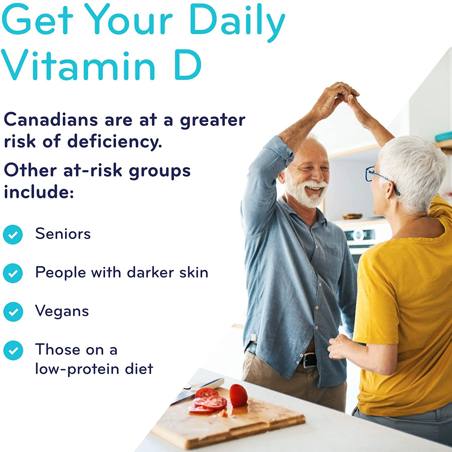 SISU Vitamina D 1000 UI, familia usando producto, opción para exposición solar limitada.