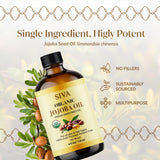 SIVA Jojoba Orgánico: cuidado facial diario para piel nutrida
