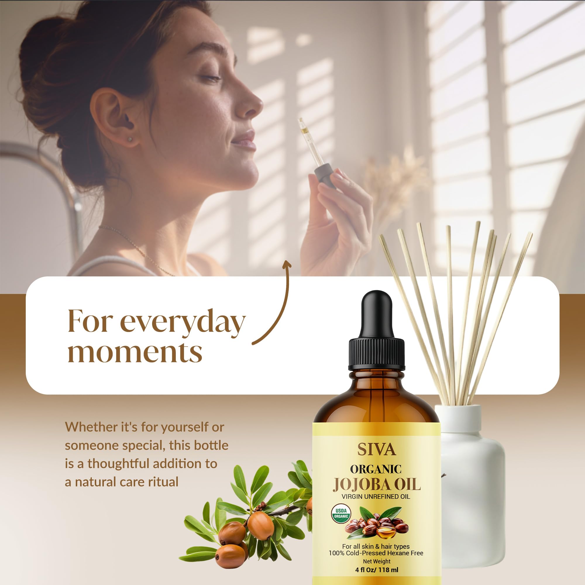 SIVA Jojoba Orgánico: uso en uñas y cutículas para cuidado