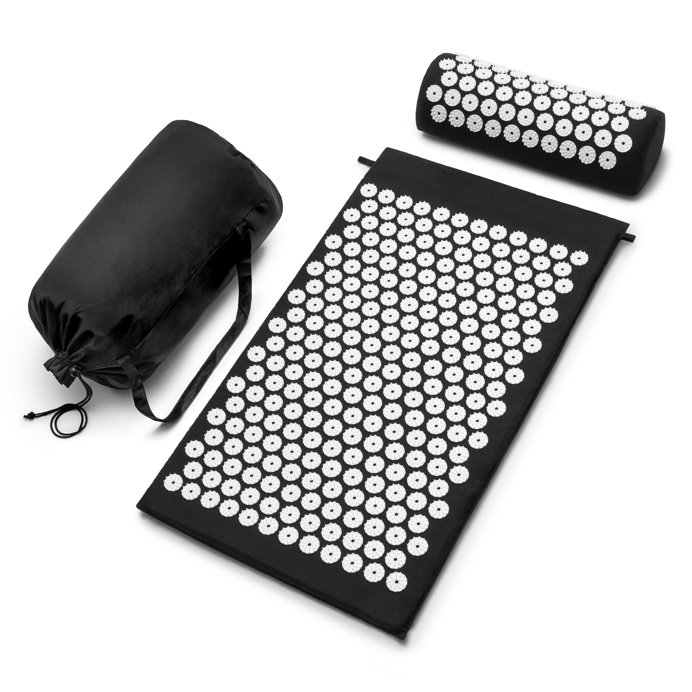 Sivan alfombrilla acupresión para espalda y cuello, alivio y relajación